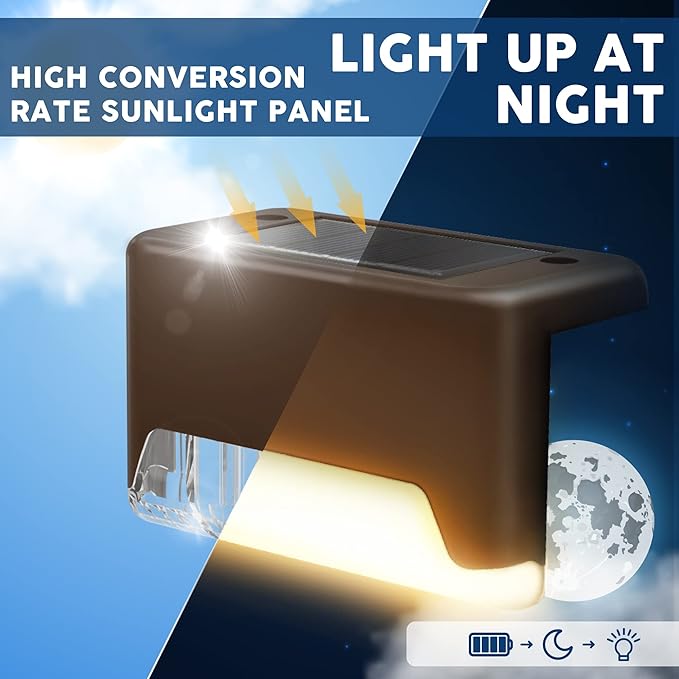 Wireless Solar Deck Lights ✨Blessed Friday | FREE Shipping - Today Only