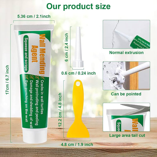 Wall Repair Agent Tile Gap Filler (2 in 1 solution)