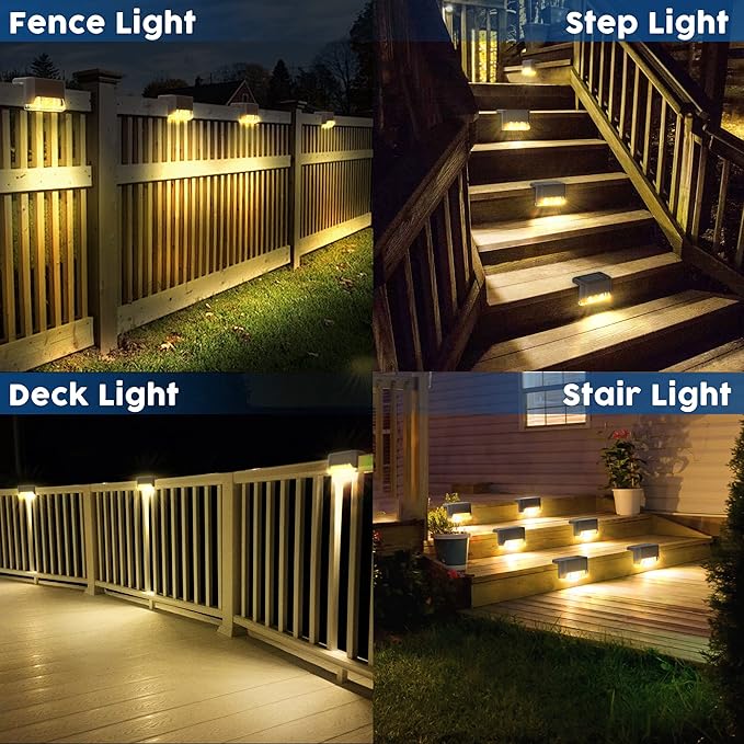 Wireless Solar Deck Lights ✨Blessed Friday | FREE Shipping - Today Only